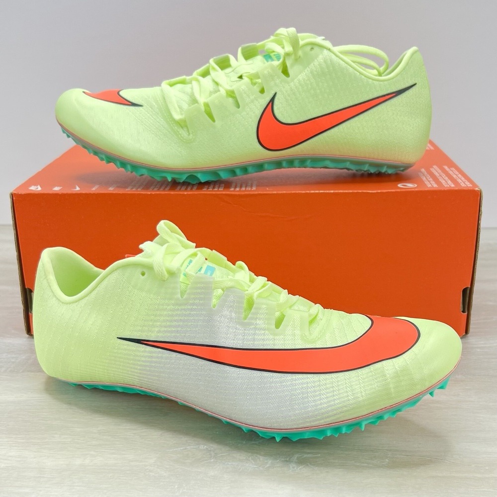 Nike Zoom Ja Fly 3 Volt Orange Track Cleats Spikes Men's 11.5 865633-700 nby